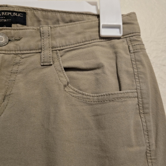BANANA REPUBLIC Martin Fit Khaki Cargo Pants Gorpcore Casual Bottoms Size 0 - Picture 9 of 16